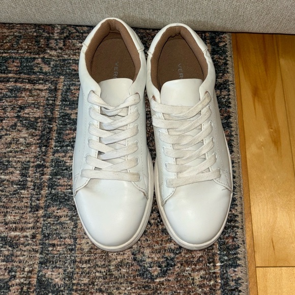 Vero Moda White low top leather sneakers - Picture 3 of 3